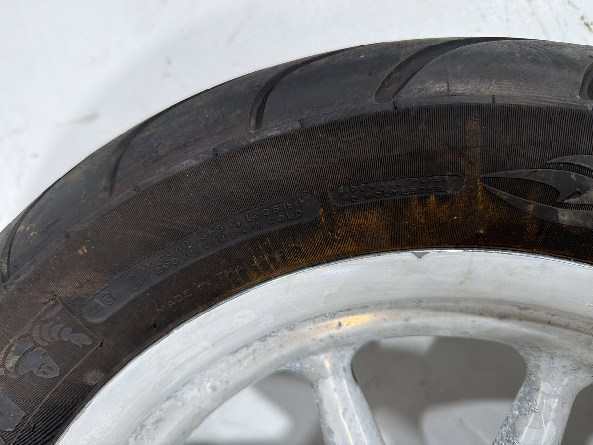 2004 Harley Electra Glide Touring Ultra OEM Front Wheel Rim Tire 130/90B16 16"
