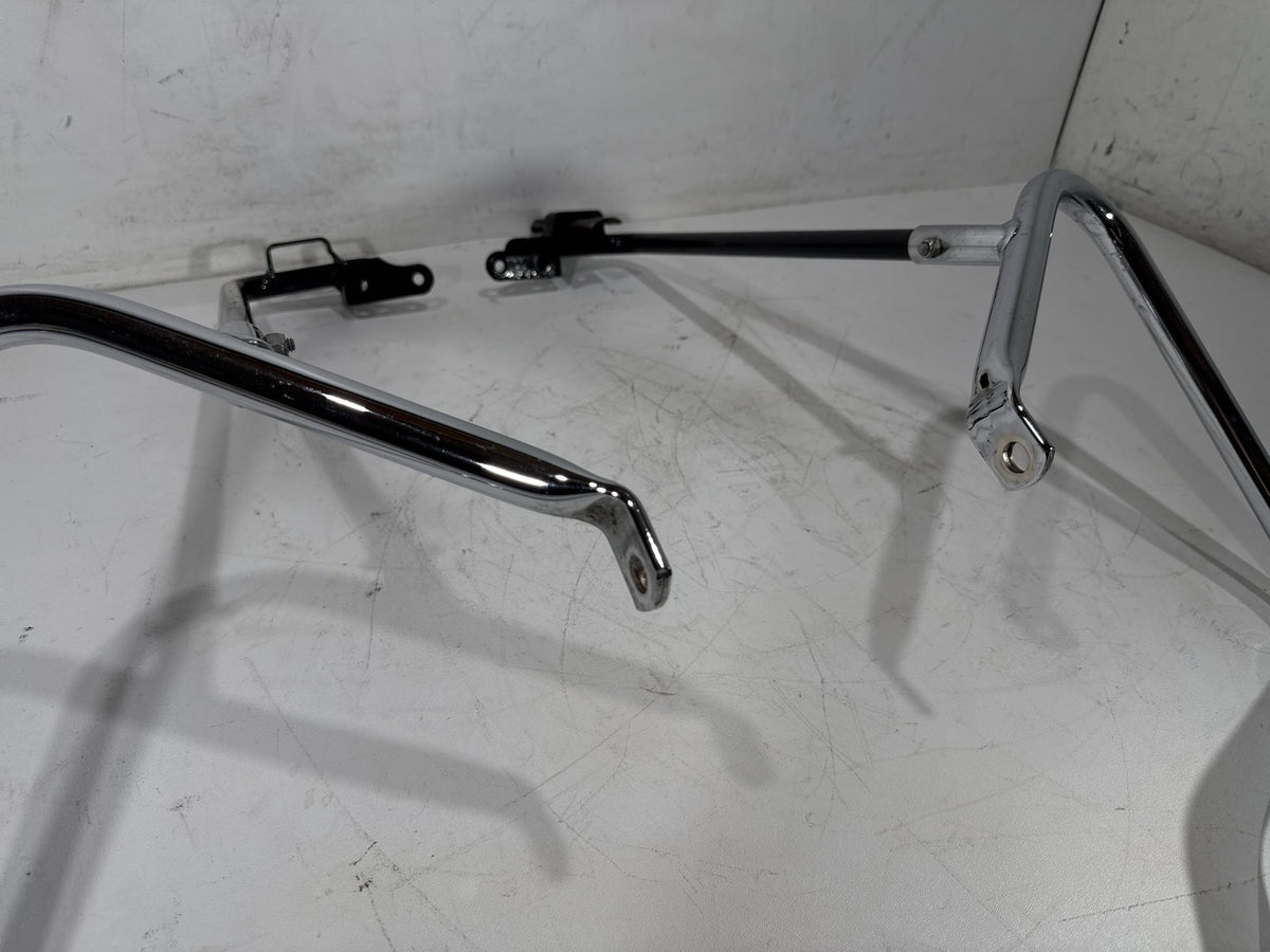 14 Harley Electra Glide Touring Ultra Rear Left Right Saddlebag Guard Rails Bar
