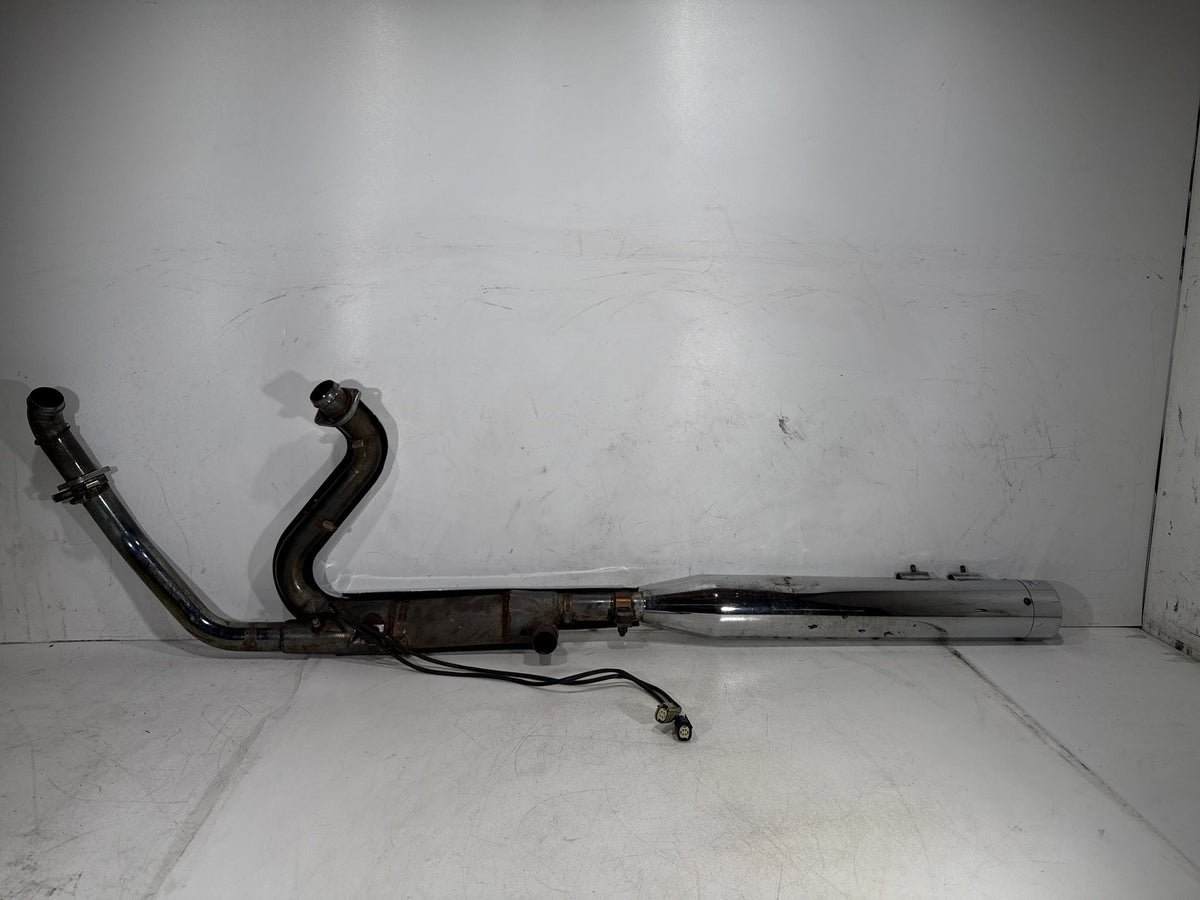 2011 Harley Electra Glide Touring Ultra OEM Exhaust Header Pipes Muffler