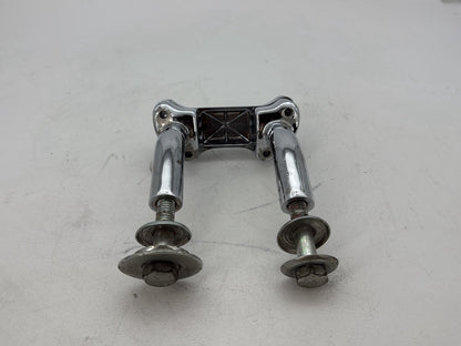 1998 Harley Road King Touring FLHRCI Classic OEM Front Handlebar Riser Top Clamp Chrome