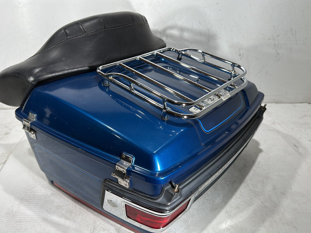 2006 Harley Electra Glide Touring Ultra FLHTCUI OEM Pass Backrest Tour Pak Luggage NOKey