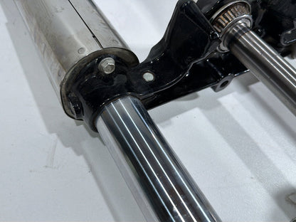 2011 Harley Heritage Softail Classic FLSTC OEM Front Triple Tree Set & LH RH Fork Legs Sliders