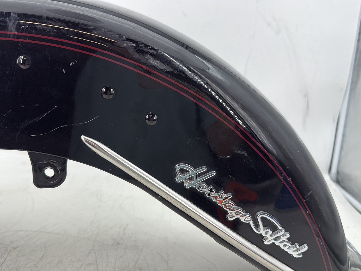 2000 Harley Softail FLSTC Heritage Classic OEM Front Wheel Fender Shell Panel