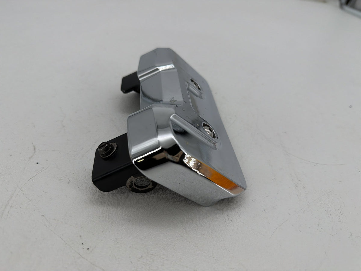 1994 Harley Softail Custom FXSTC Front Handlebar Top Clamp Aftermarket Chrome