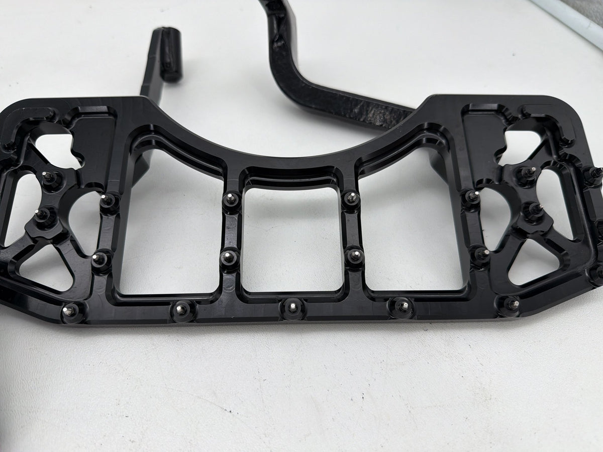 06 Harley Street Glide Touring Left Right Driver Floorboard Foot Rest CNC Billet