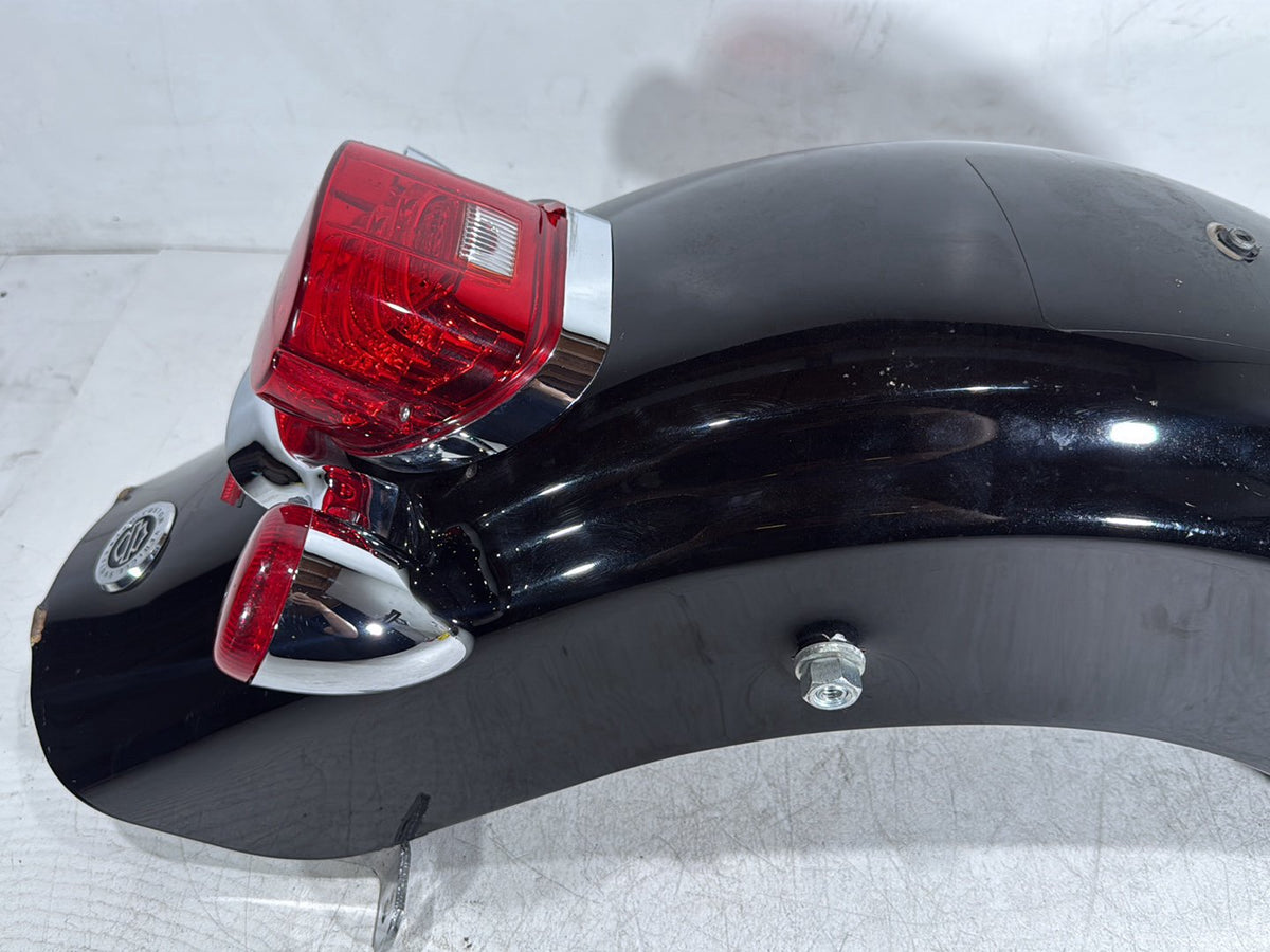 2013 Harley Electra Glide Touring CVO OEM Rear Wheel Fender & Turn Signals Bar