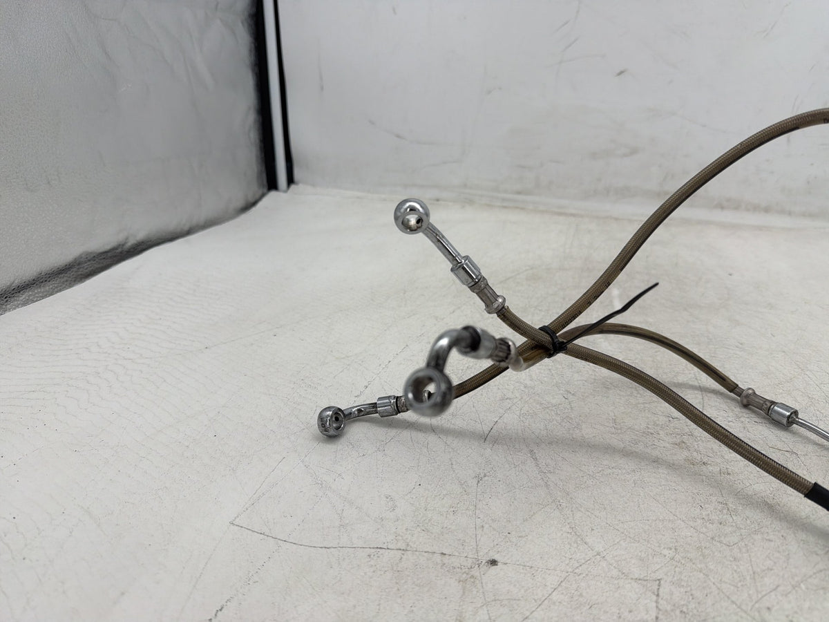 2004 Harley Electra Glide CVO Screamin Eagle OEM Front Brake Hose Line Pipe