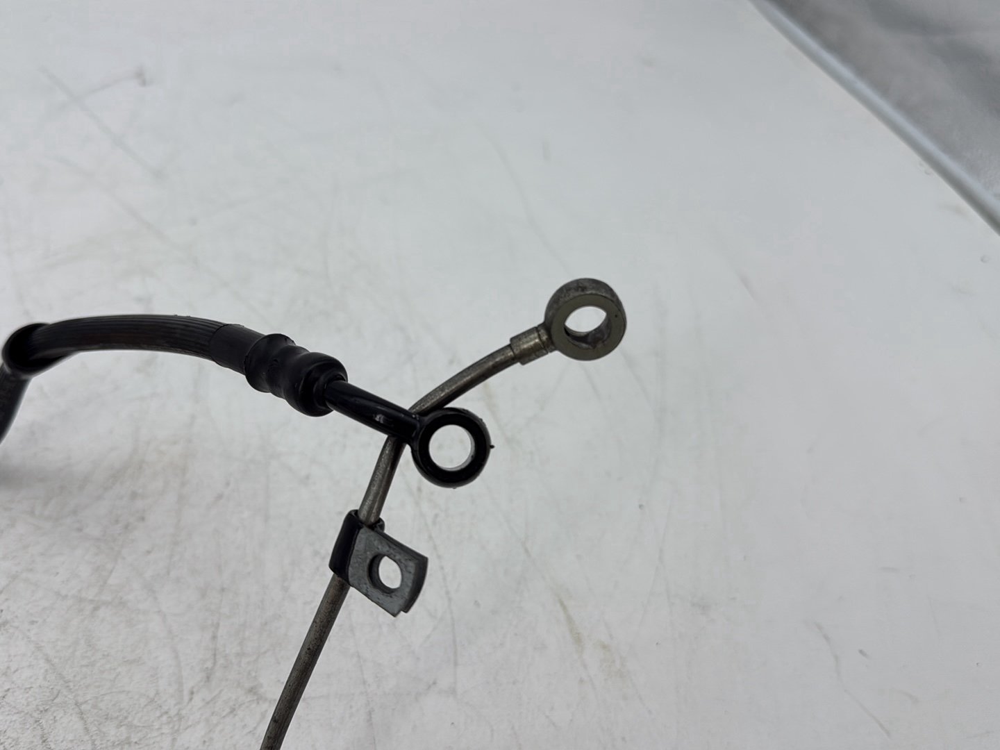 2001 Harley Sportster 883 Hugger XLH883 OEM Rear Brake Hose Line Pipe