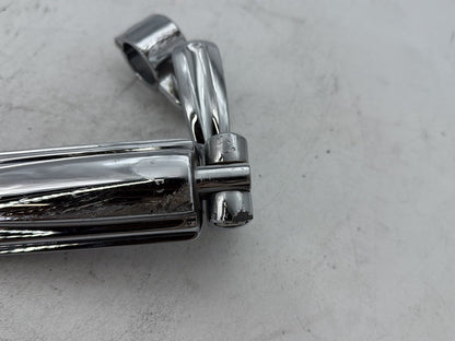 2003 Harley Electra Glide Touring Ultra FLHTCUI OEM Front Driver Highway 1 Foot Peg Rest