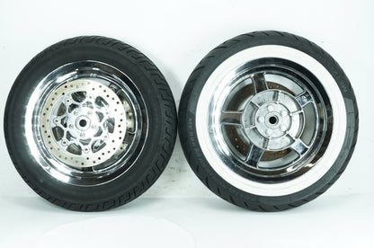2007 - 2012 Harley-Davidson Touring Electra Glide Ultra Front & Rear Wheel Rim Tire 55035-11, 43332-04