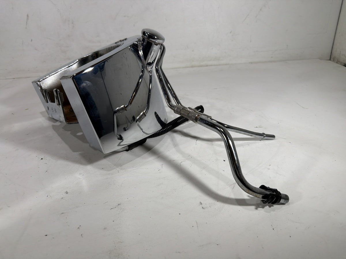 01 Harley Softail Deuce FXSTD OEM Oil Tank Reservoir Bottle Canister & Dipstick