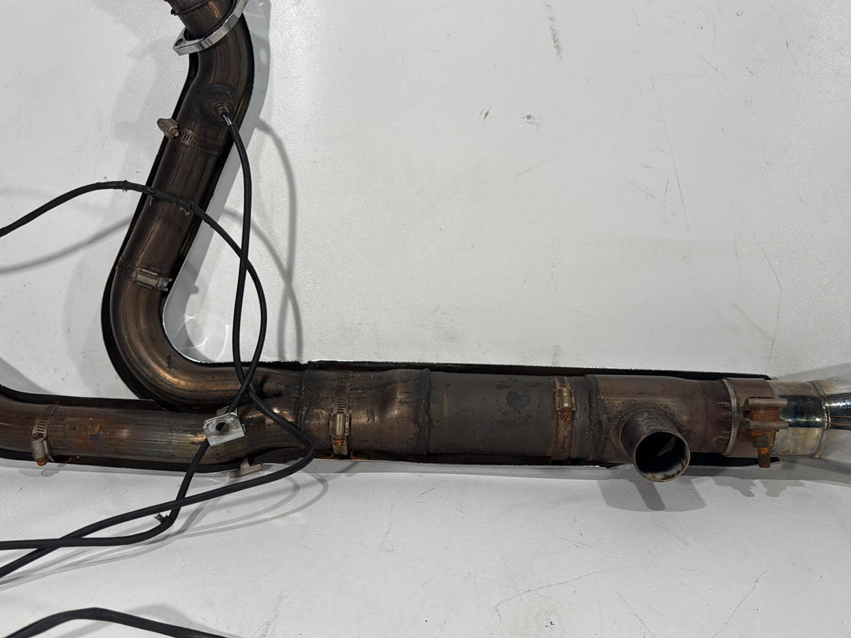 2017 Harley Road Glide Touring FLTRXS OEM Exhaust Header Pipes Muffler 65600176