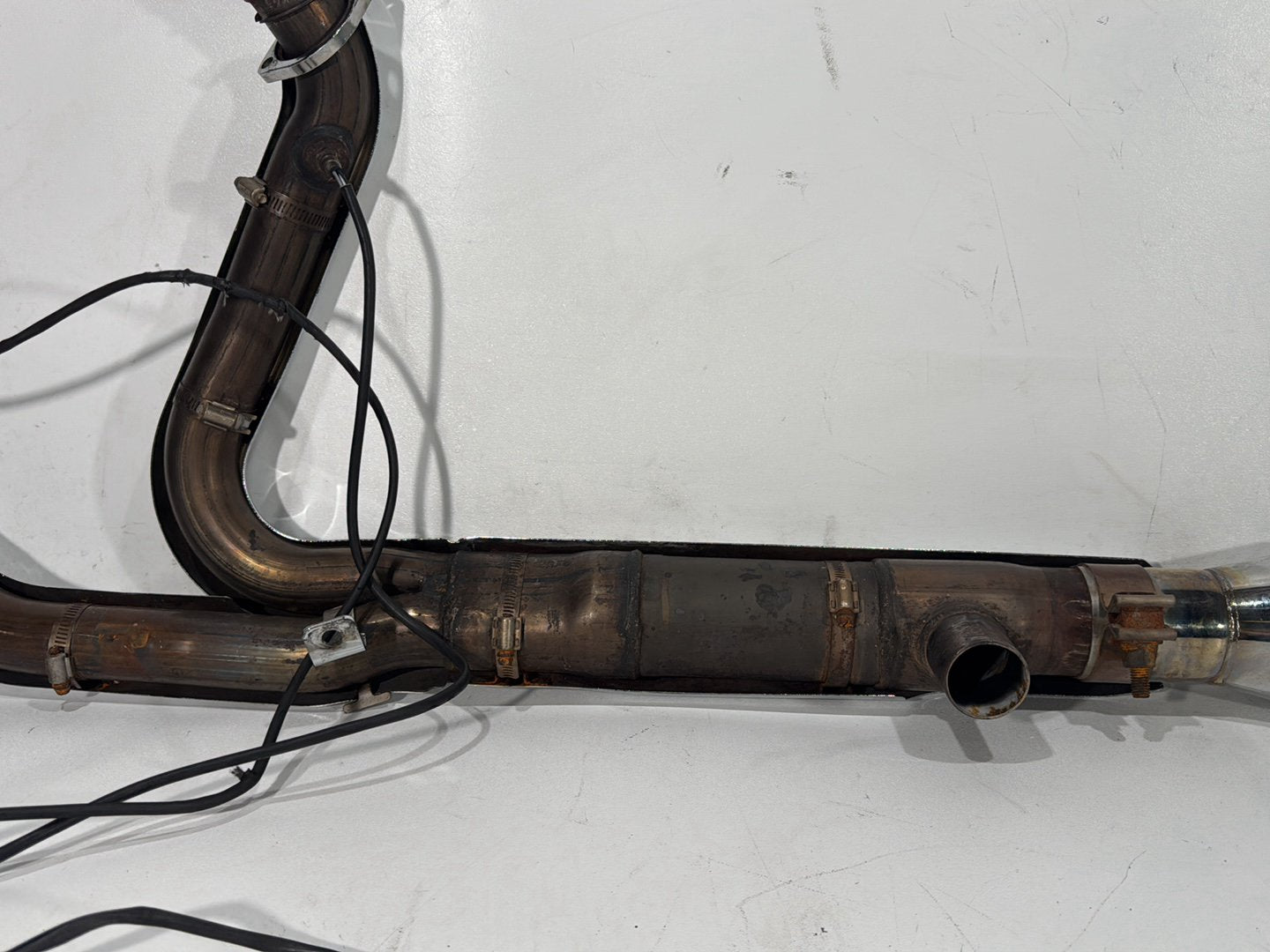 2017 Harley Road Glide Touring FLTRXS OEM Exhaust Header Pipes Muffler 65600176