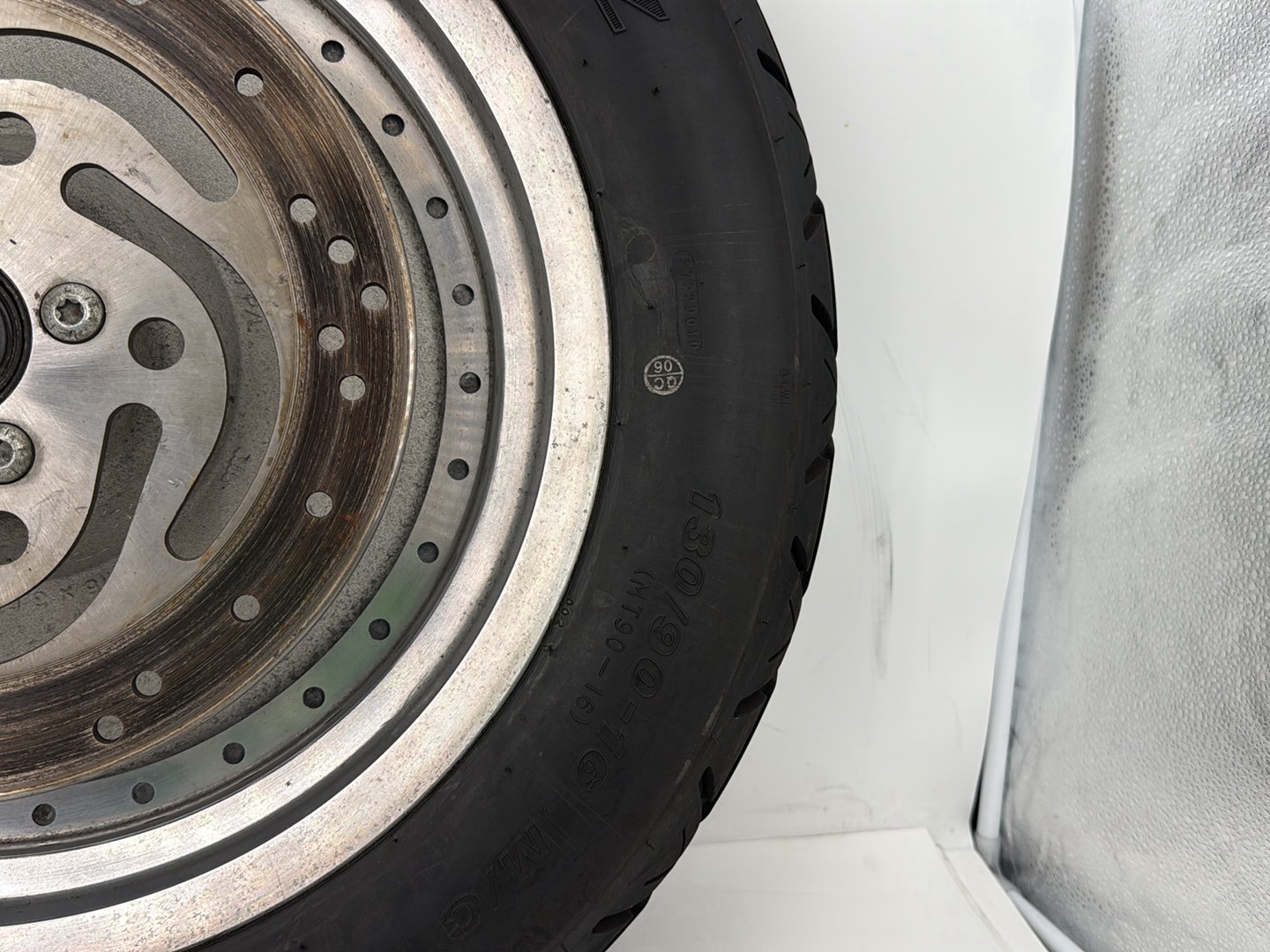 2009 Harley Sportster XL1200C 1200 Custom OEM Rear Wheel Rim Tire