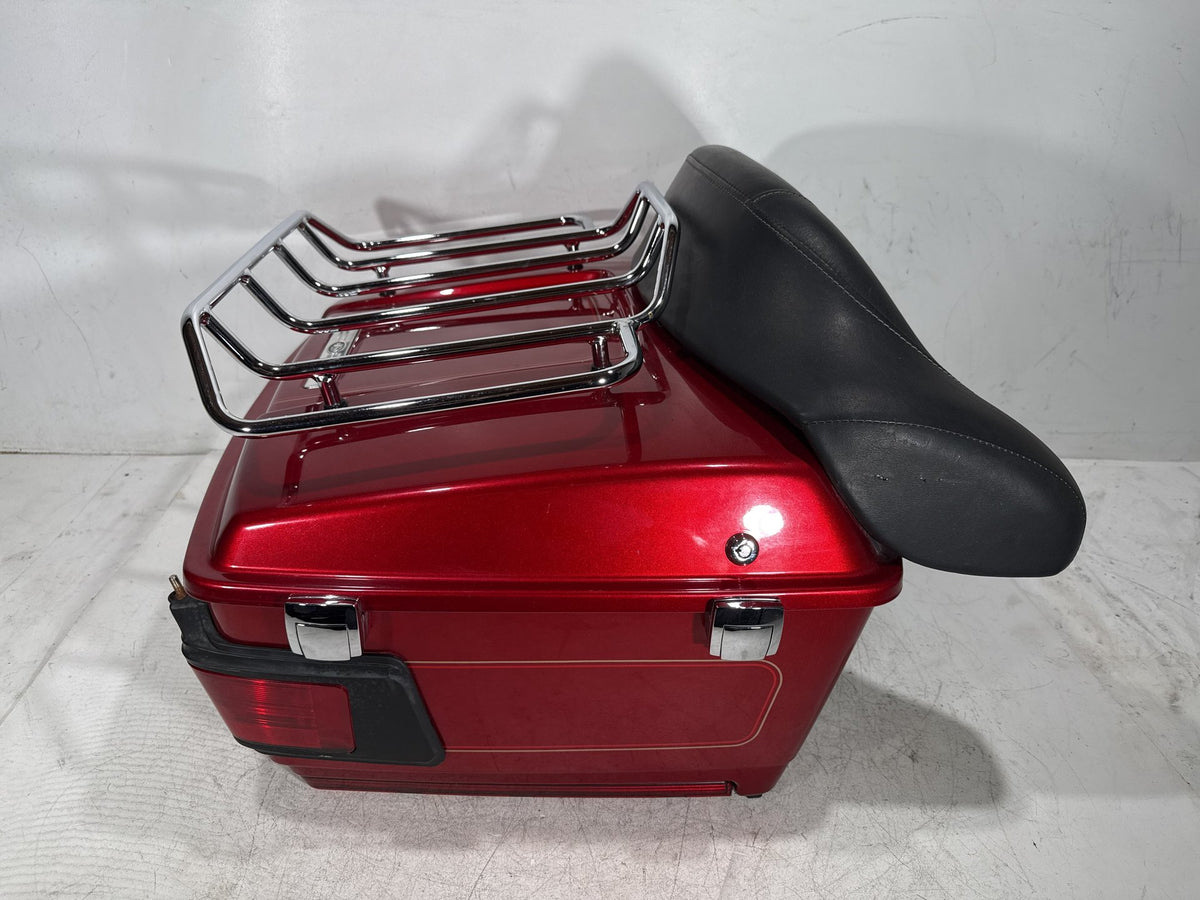 2013 Harley Electra Glide Touring FLHTCU OEM Pass Backrest Tour Pak Luggage NOKey