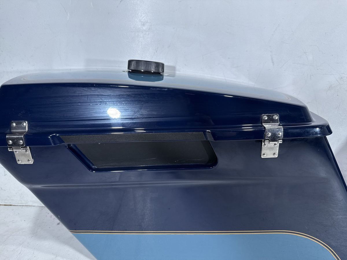 2011 Harley Electra Glide Touring Police OEM Left Right Saddlebags Luggage NOKey