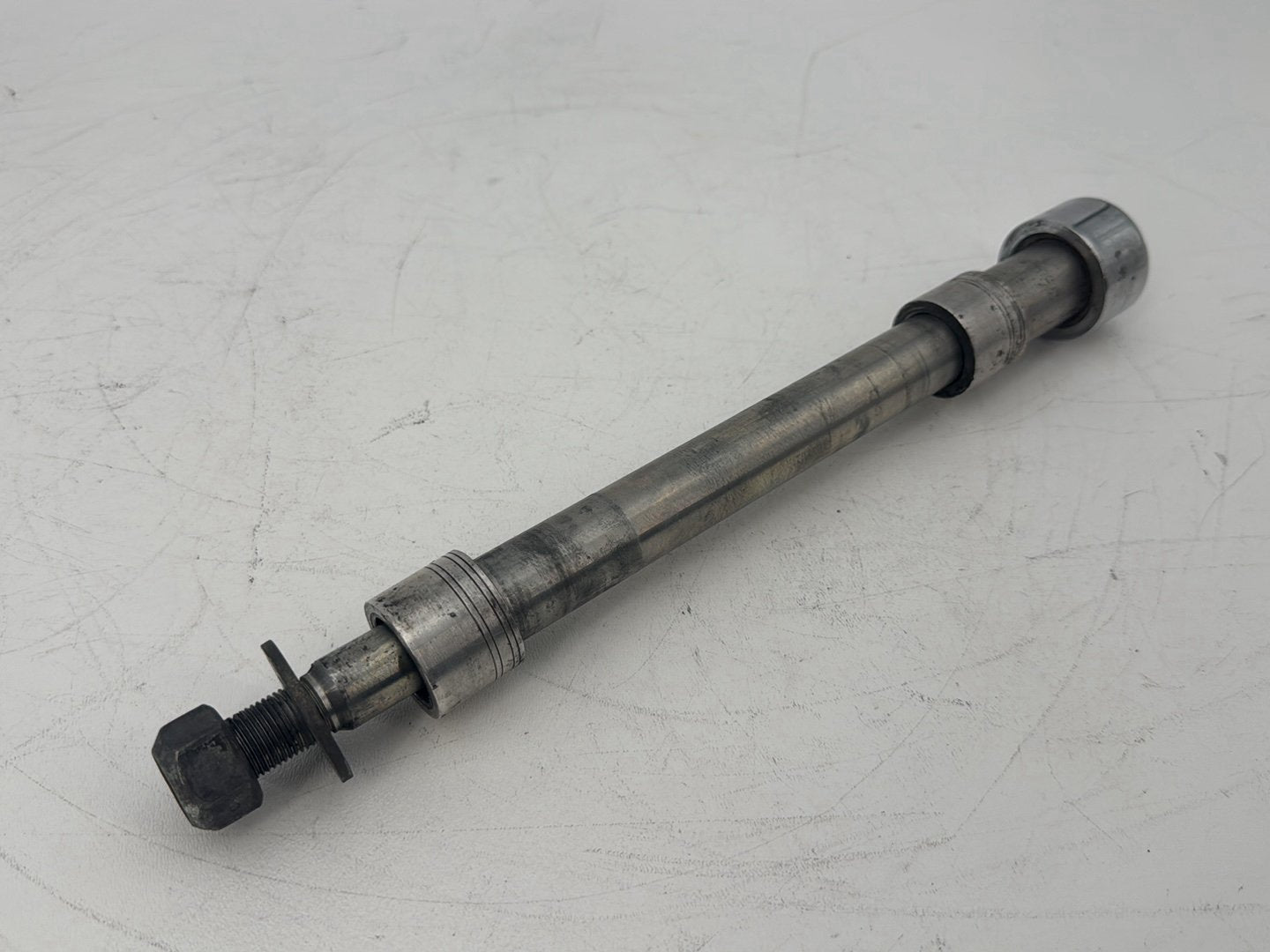 2008 Harley Touring FLHT Electra Glide OEM Front Wheel Axle Bolt Shaft