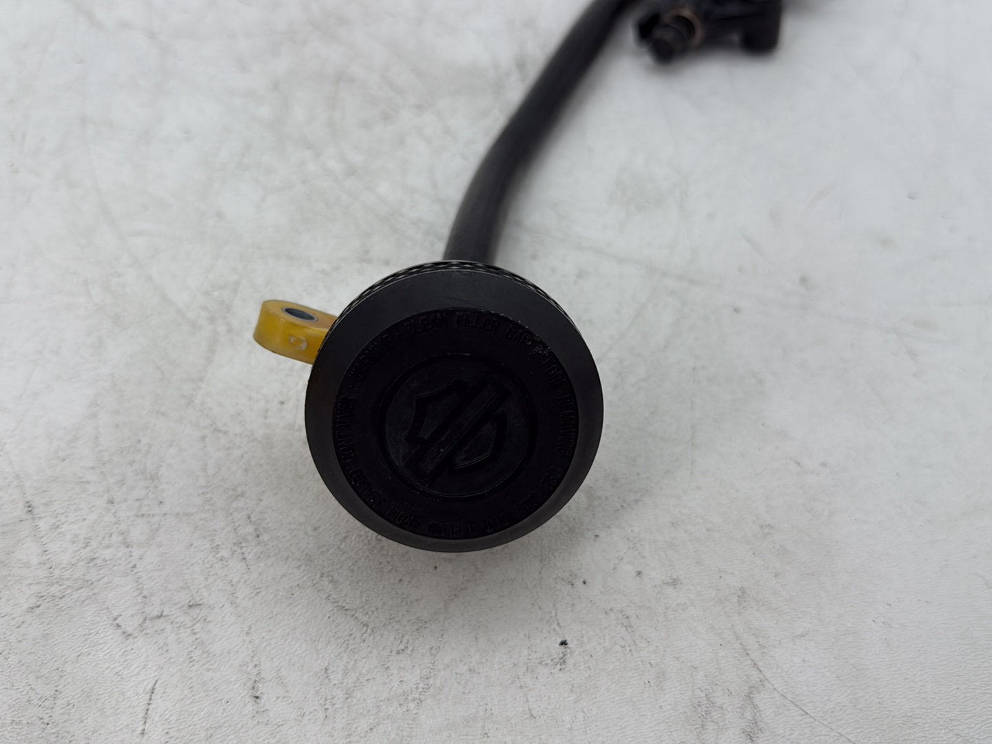 2009 Harley Sportster 883 Low XL883L OEM Rear Brake Line Master Cylinder Reservoir Tank