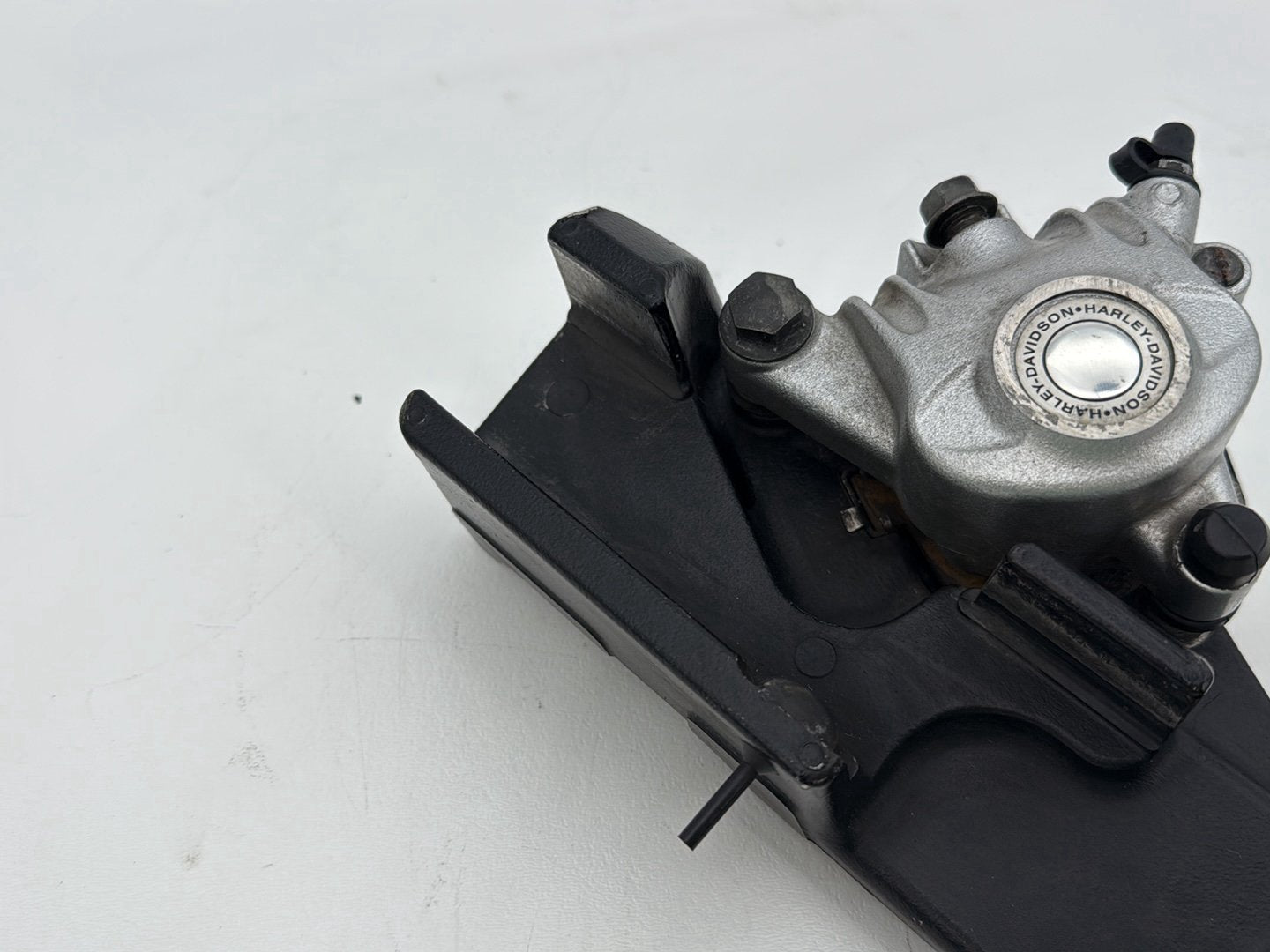 2009 Harley Sportster XL1200C 1200 Custom OEM Rear Back Brake Caliper w/ Bracket