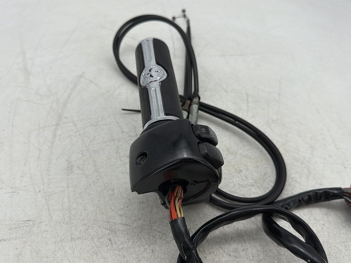 99 Harley Electra Glide Right Engine Start Kill Switches Controls WILLIE G SKULL