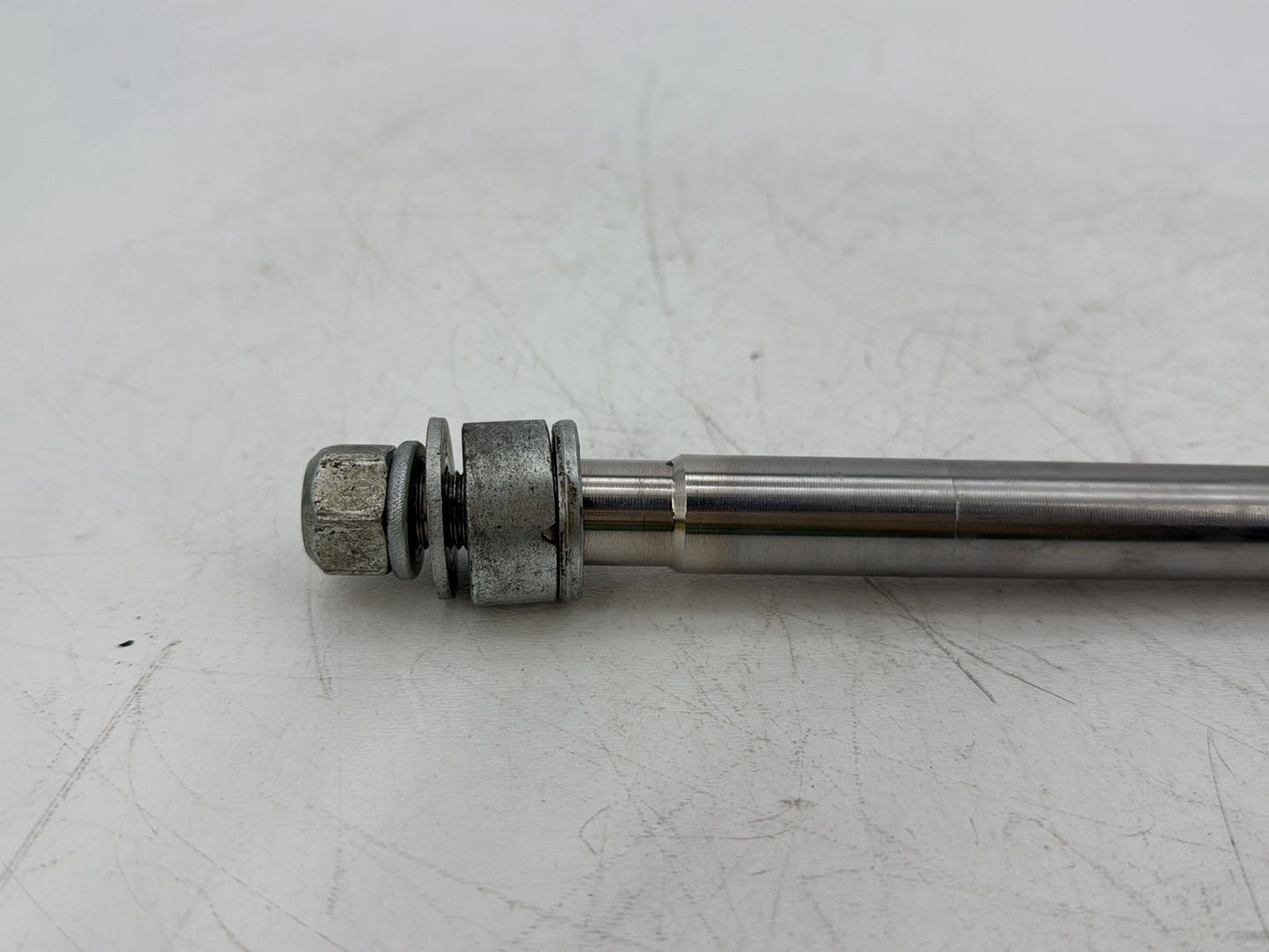 2006 Harley Sportster XL883C 883 Custom OEM Front Wheel Axle Bolt Shaft