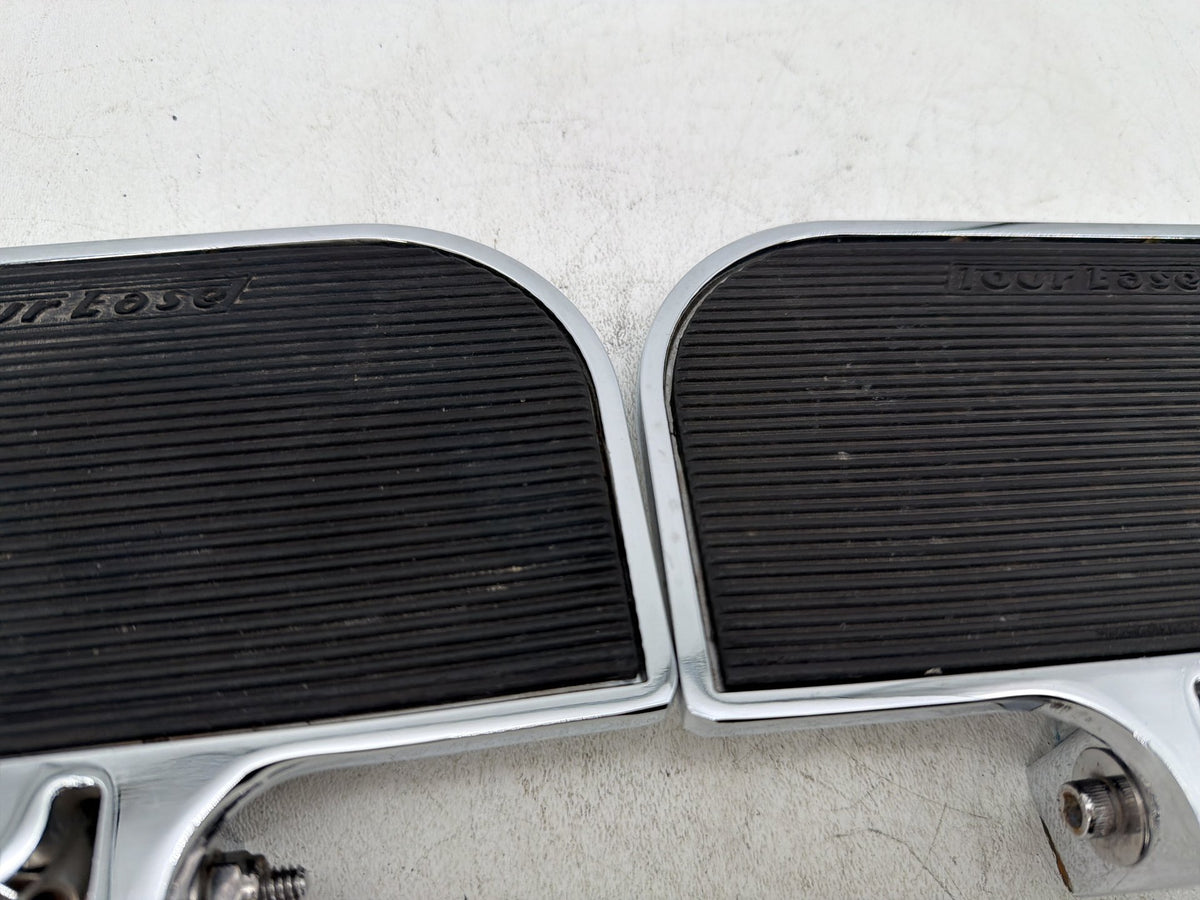 2002 Harley Heritage Softail OEM Left & Right Passenger Floorboard Foot Rest