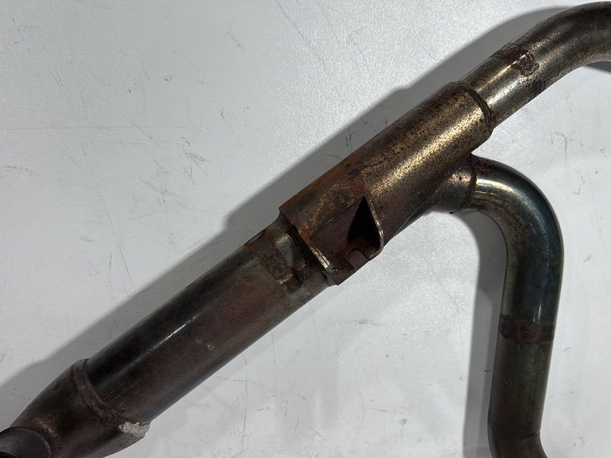 2009 Harley Road King Touring Police OEM Exhaust Header Pipes Muffler