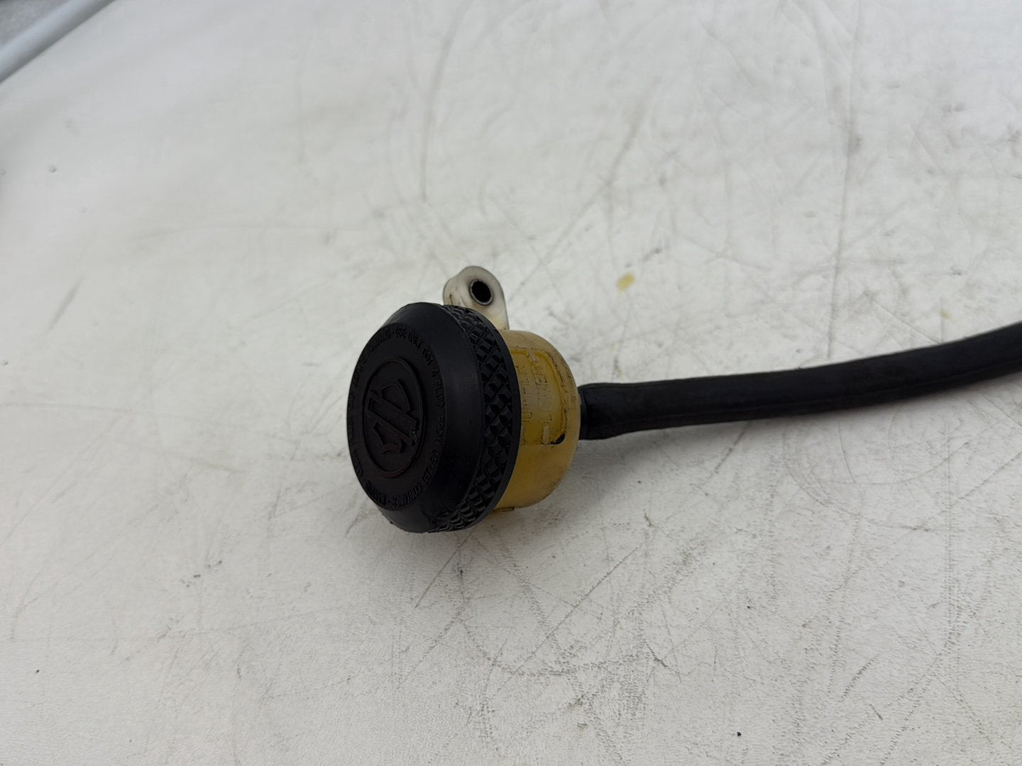 2008 Harley Sportster XL883L 883 Rear Brake Line Master Cylinder Reservoir Tank