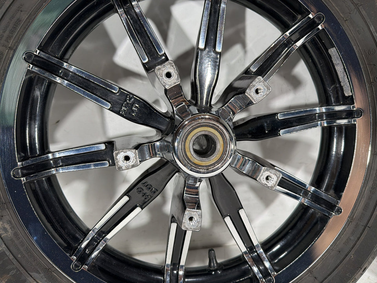 2015 Harley Electra Glide Touring Ultra Front & Rear Wheel Rim Tire ABS 16" 17"
