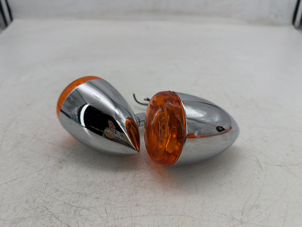 1991 Harley Sportster 883 XLH883 OEM Front Left Right Turn Signal Indicators