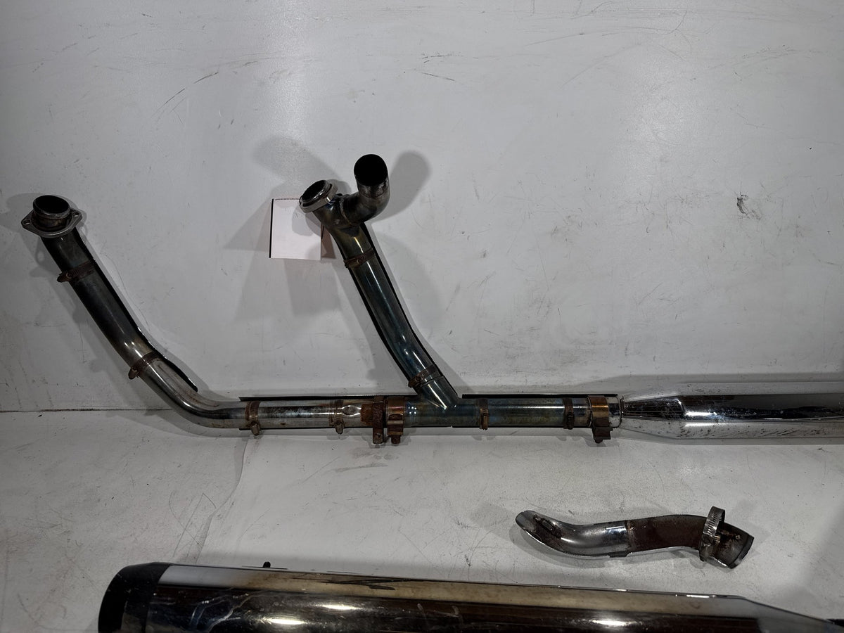 2001 Harley Electra Glide Touring Classic Exhaust Header Pipes Muffler RINEHART