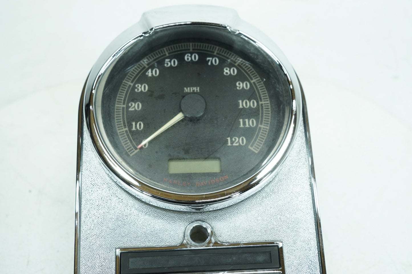 2007 - 2012 Harley-Davidson Softail Custom Fuel Tank Dash Console Speedometer NOKey 71250-00A