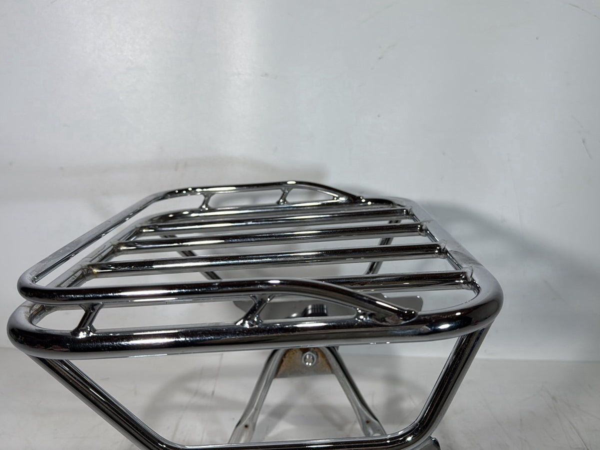 08 Harley Touring Electra Glide Ultra Rear Back Luggage Rack Storage Baggage Bar