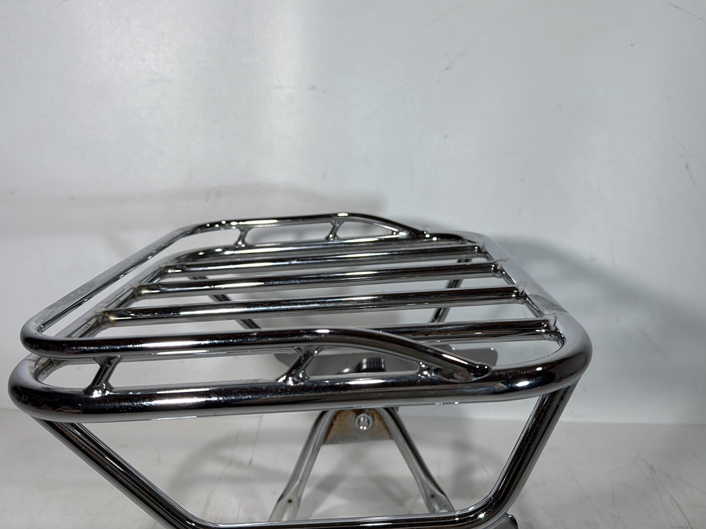 08 Harley Touring Electra Glide Ultra Rear Back Luggage Rack Storage Baggage Bar