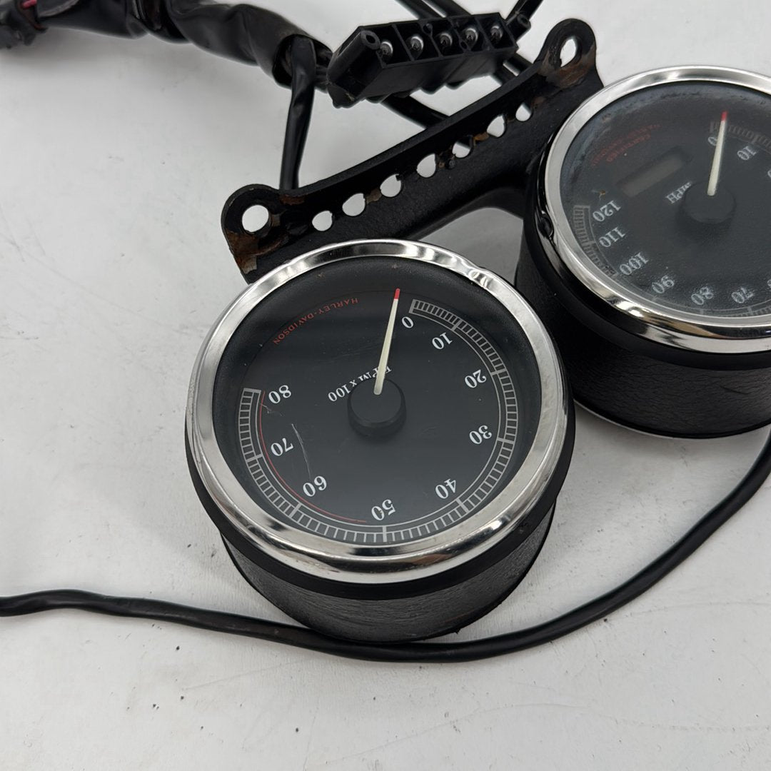 1991 - 2003 Harley-Davidson Sportster Base 1200 Speedo Tacho Speedometer Tachometer Gauges  	67338-97