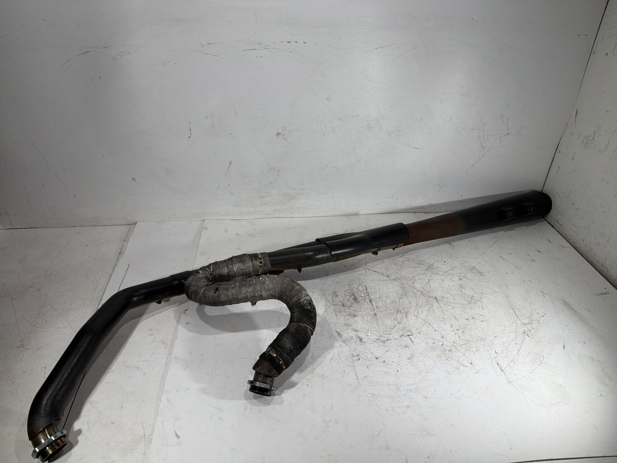 2011 Harley Electra Glide Touring Exhaust Header Pipe Muffler BASSANI 2 into 1