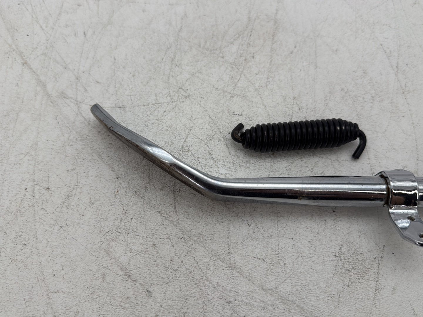 2001 Harley Sportster 883 Hugger XLH883 OEM Left Side Jiffy Kick Stand & Spring
