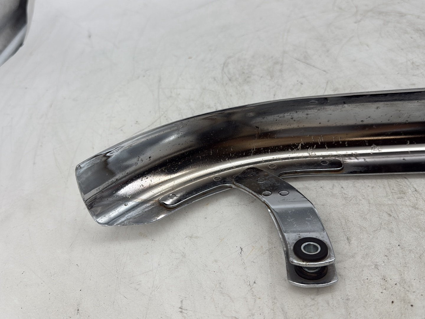 2012 Harley Dyna FXDF Fat Bob OEM Drive Belt Guard Cover Shield