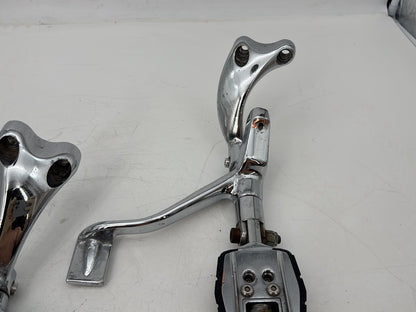 09 Harley Sportster 1200 Low Left Right Foot Brake Control Pegs Kuryakyn Zombie