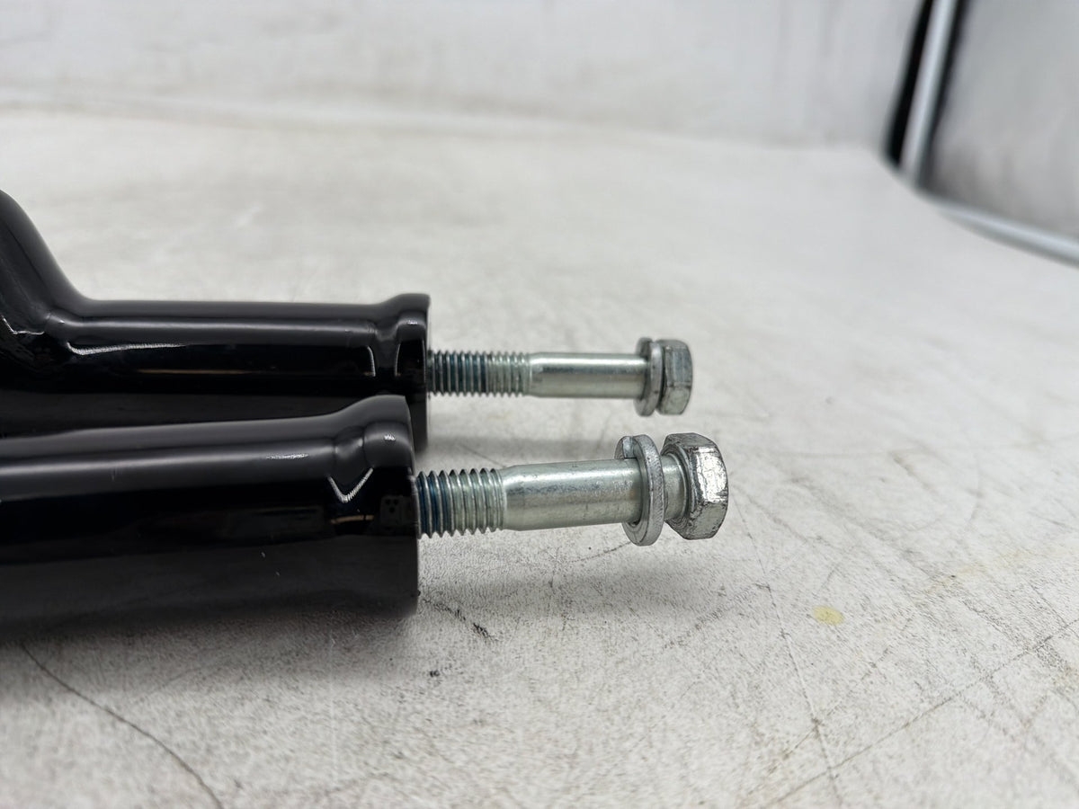 2012 Harley Dyna Fat Bob FXDF 103 OEM Front Handlebar Riser Top Clamp Chrome