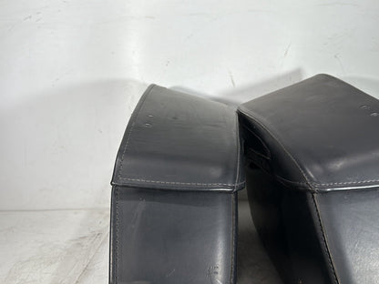 2006 Harley Road King Touring FLHRCI Classic OEM Rear Left Right Saddlebags Luggage Leather