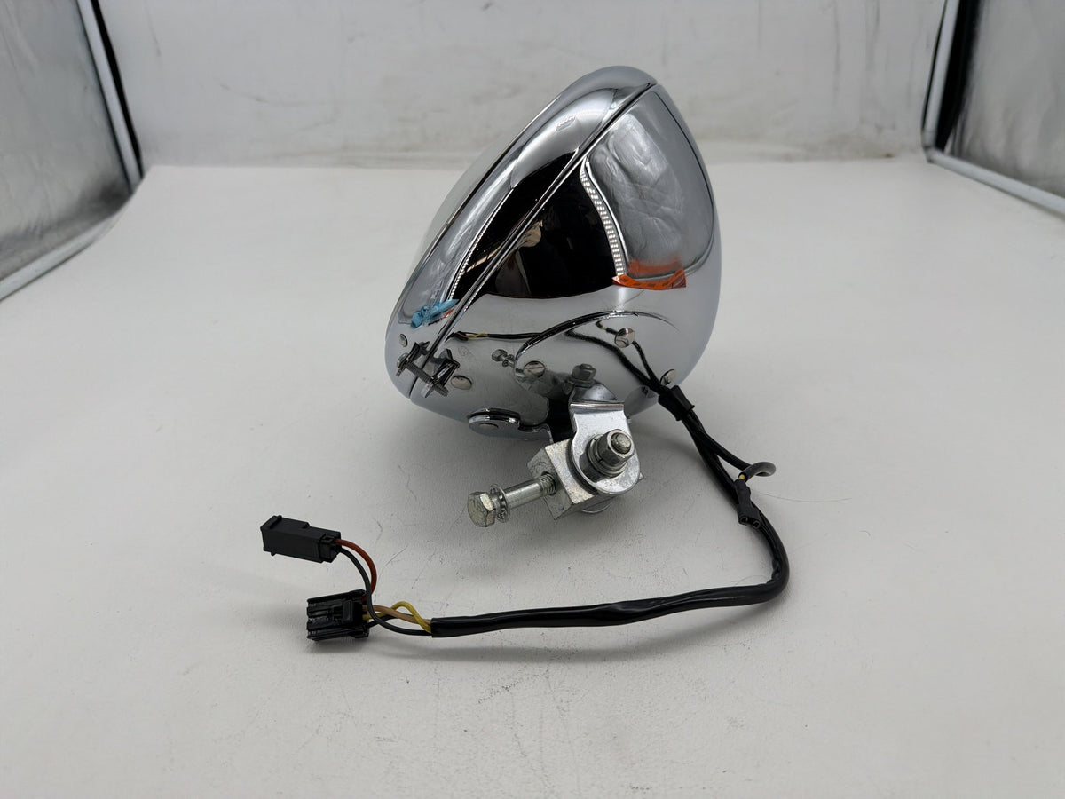 2009 Harley Dyna Street Bob FXDB OEM Headlight Headlamp Head Light Halogen