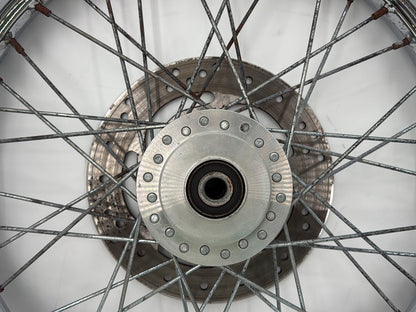 2003 Harley Sportster XL1200C 1200 Custom Anniversary OEM Front Wheel Rim Tire Spoked