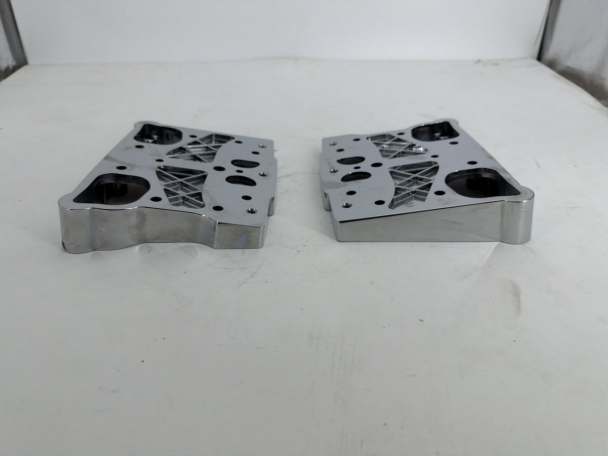 2016 Harley Touring FLHXS Street Glide OEM Twin Cam Lower Rocker Boxes 17543-99A
