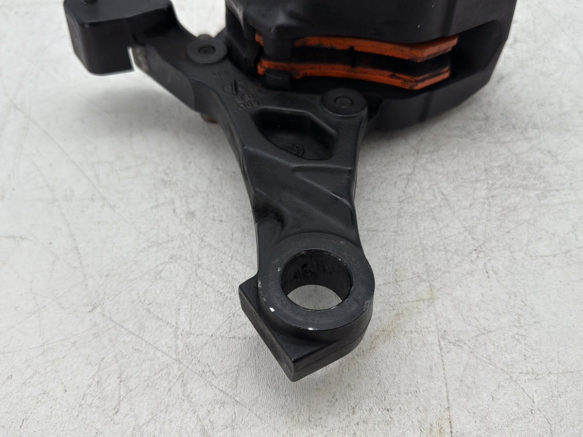 2009 Harley Road King Touring Police OEM Rear Back Brake Caliper w/ Bracket