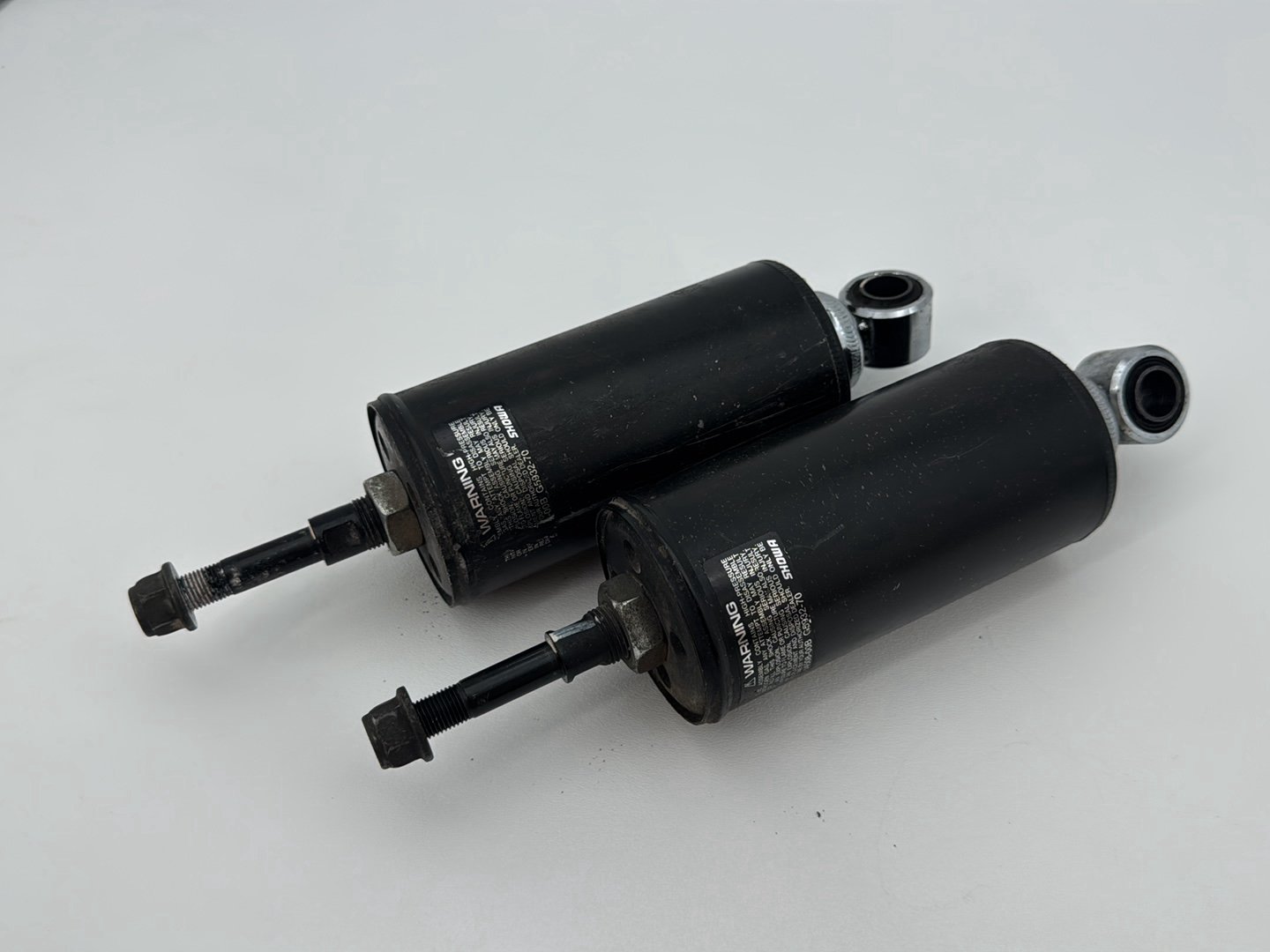 2007 Harley Softail Heritage Classic FLSTC OEM Rear Left Right Shock Absorbers