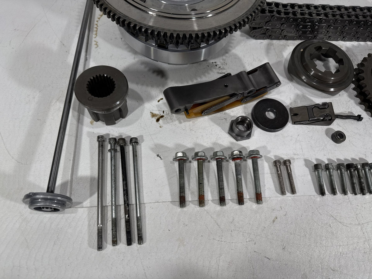 07 Harley Electra Glide Touring CVO Eagle OEM Clutch Basket Chain Tensioner Kit