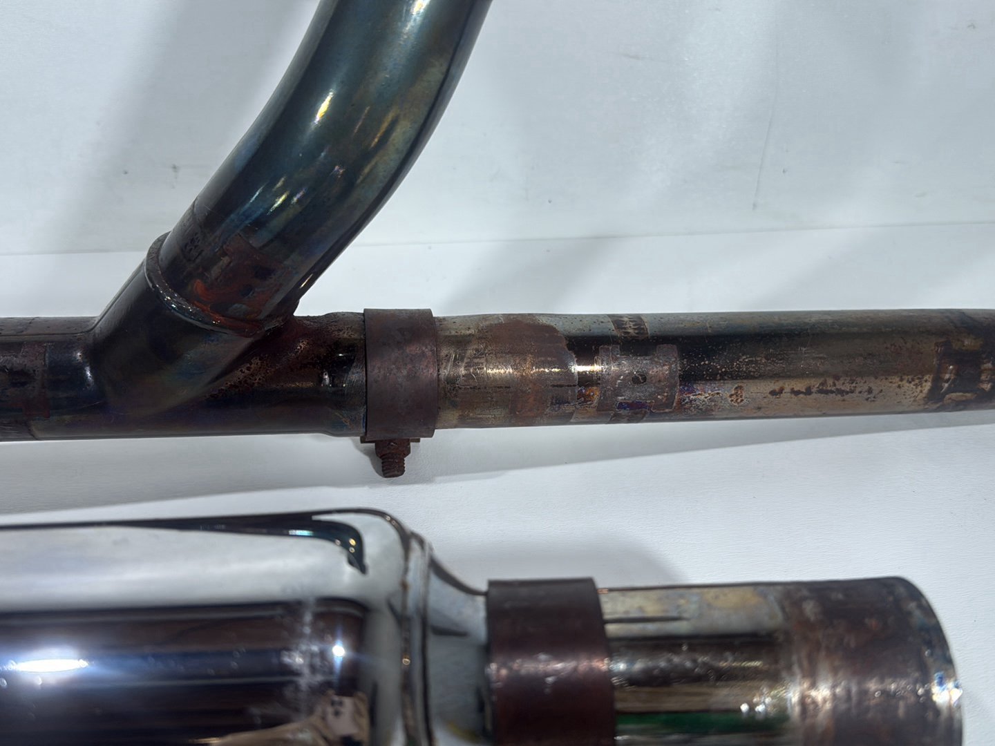 2005 Harley Touring FLHRCI Road King Classic OEM Exhaust Header Muffler Pipes Screamin Eagle