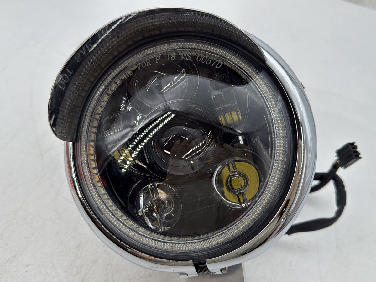 2006 Harley Dyna FXDWGI Wide Glide OEM Headlight Headlamp Head Lamp Light LED