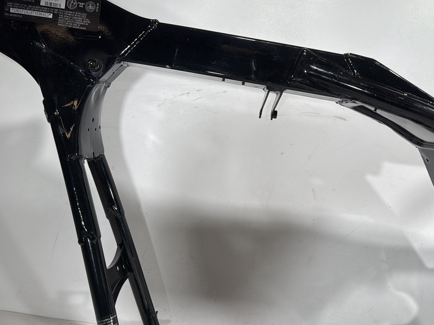 2007 Harley Electra Glide Touring Ultra FLHTCUI OEM Body Main Frame Chassis SLVG